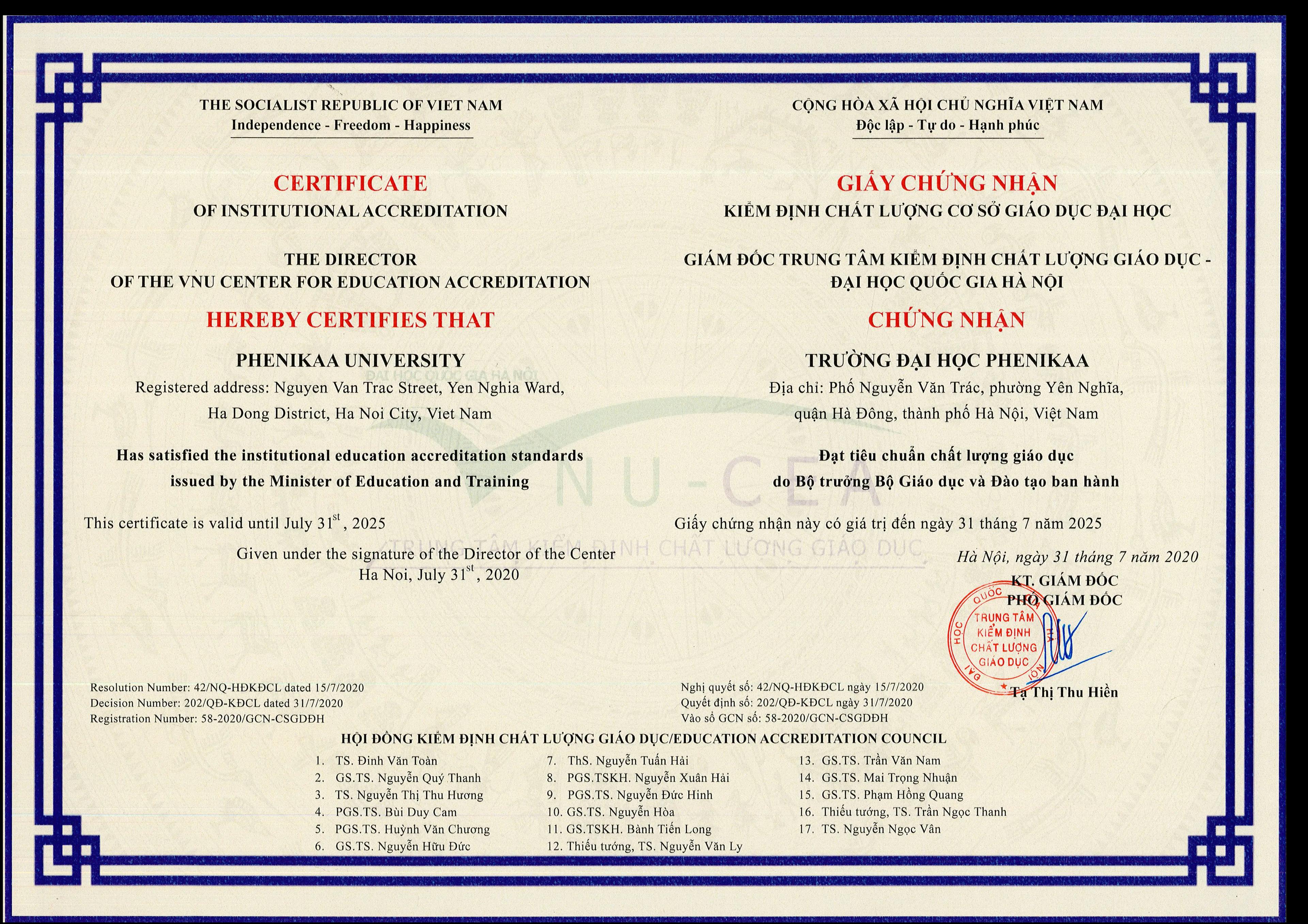 Chất lượng cơ sở giáo dục