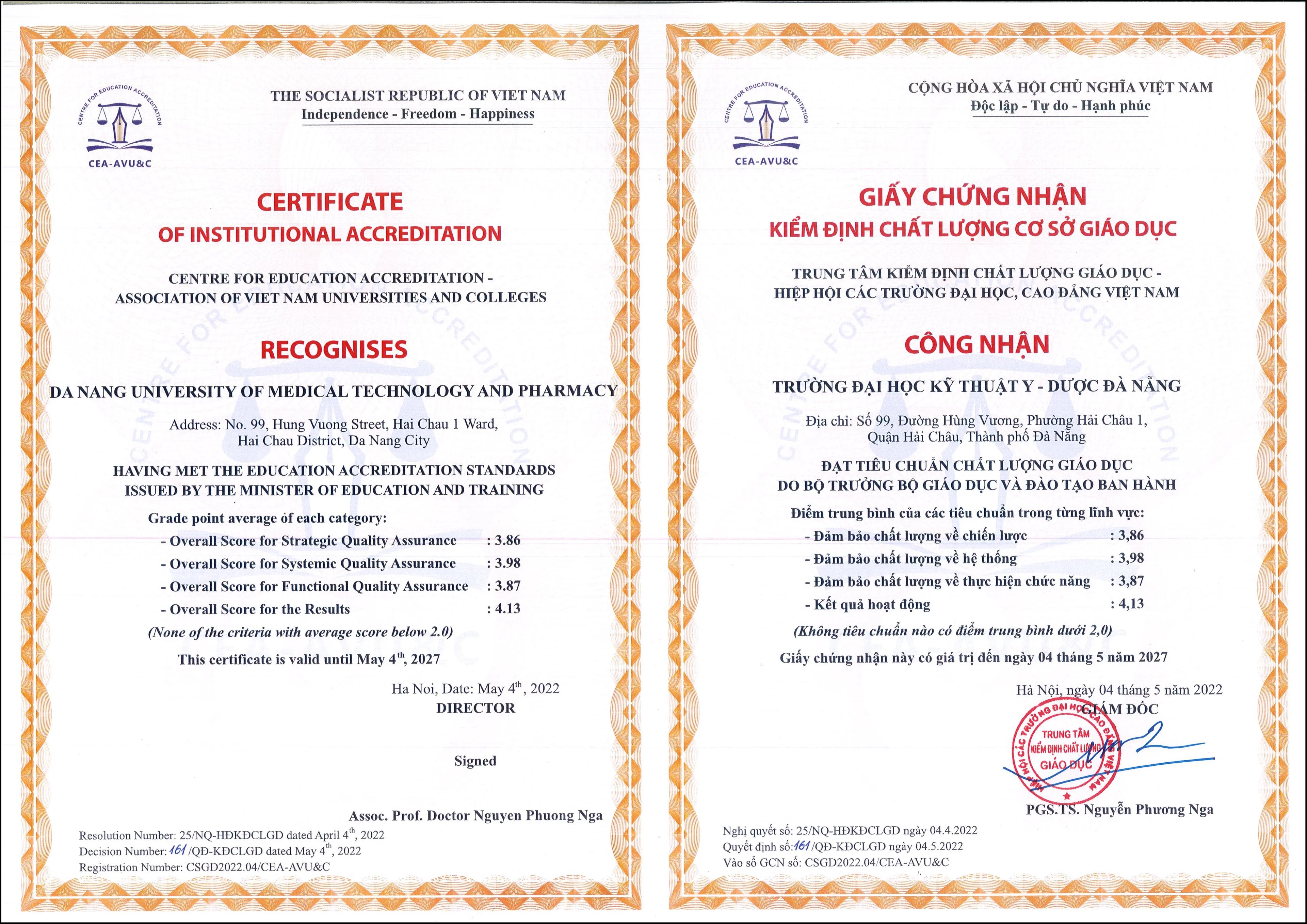 Chất lượng cơ sở giáo dục