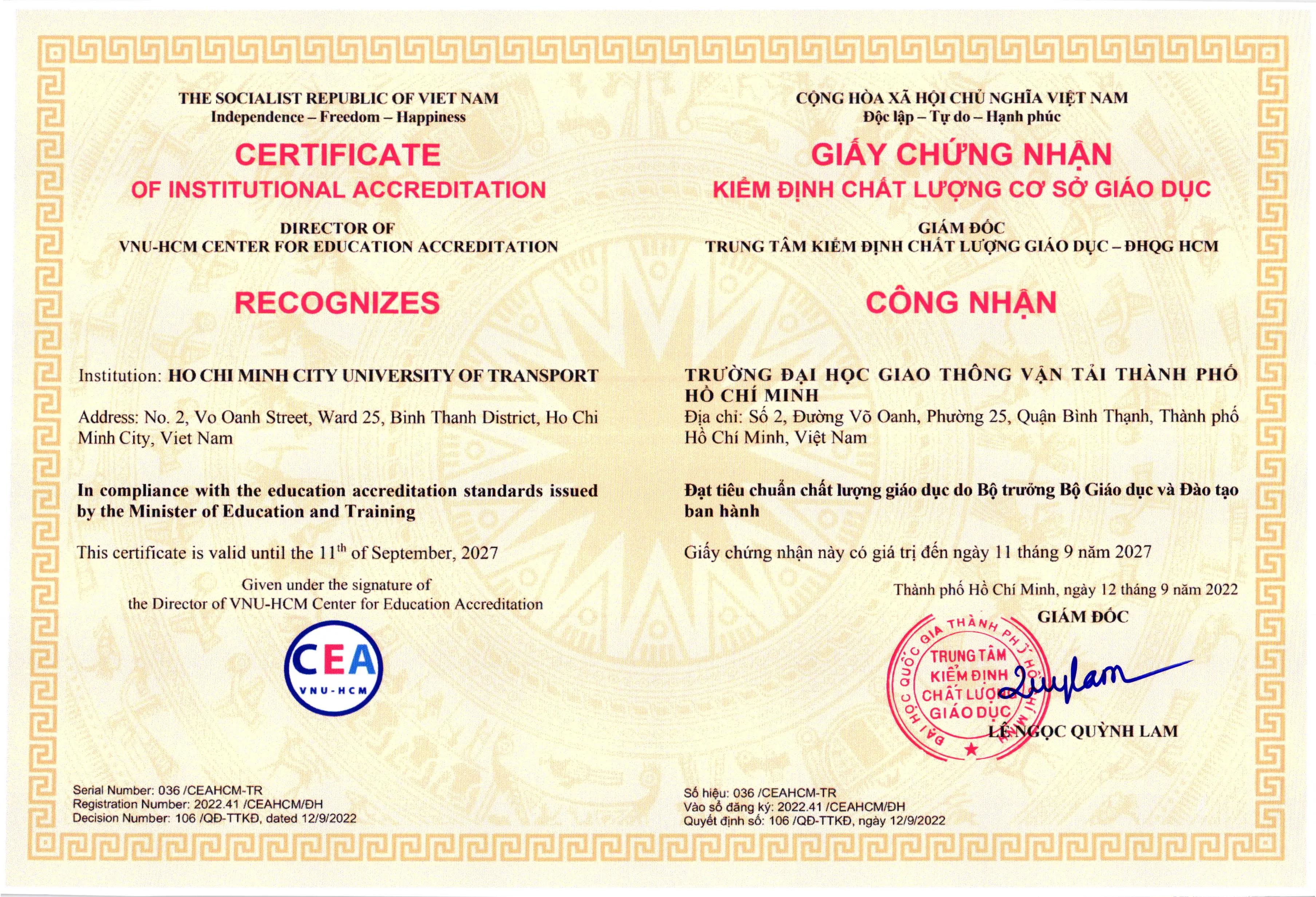 Chất lượng cơ sở giáo dục