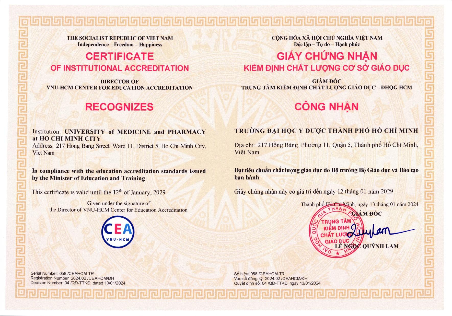 Chất lượng cơ sở giáo dục