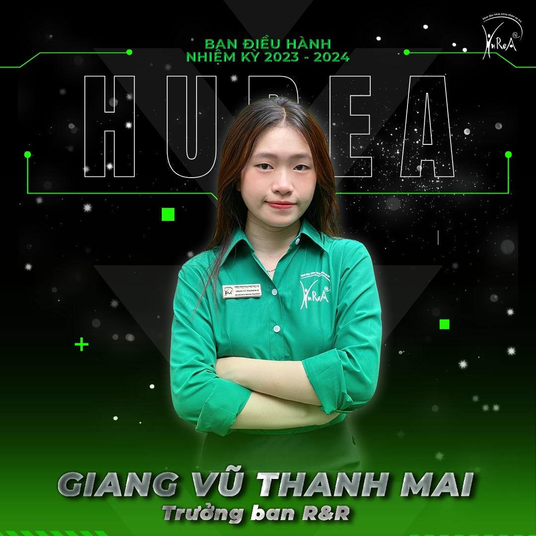 Giang Vũ Thanh Mai
