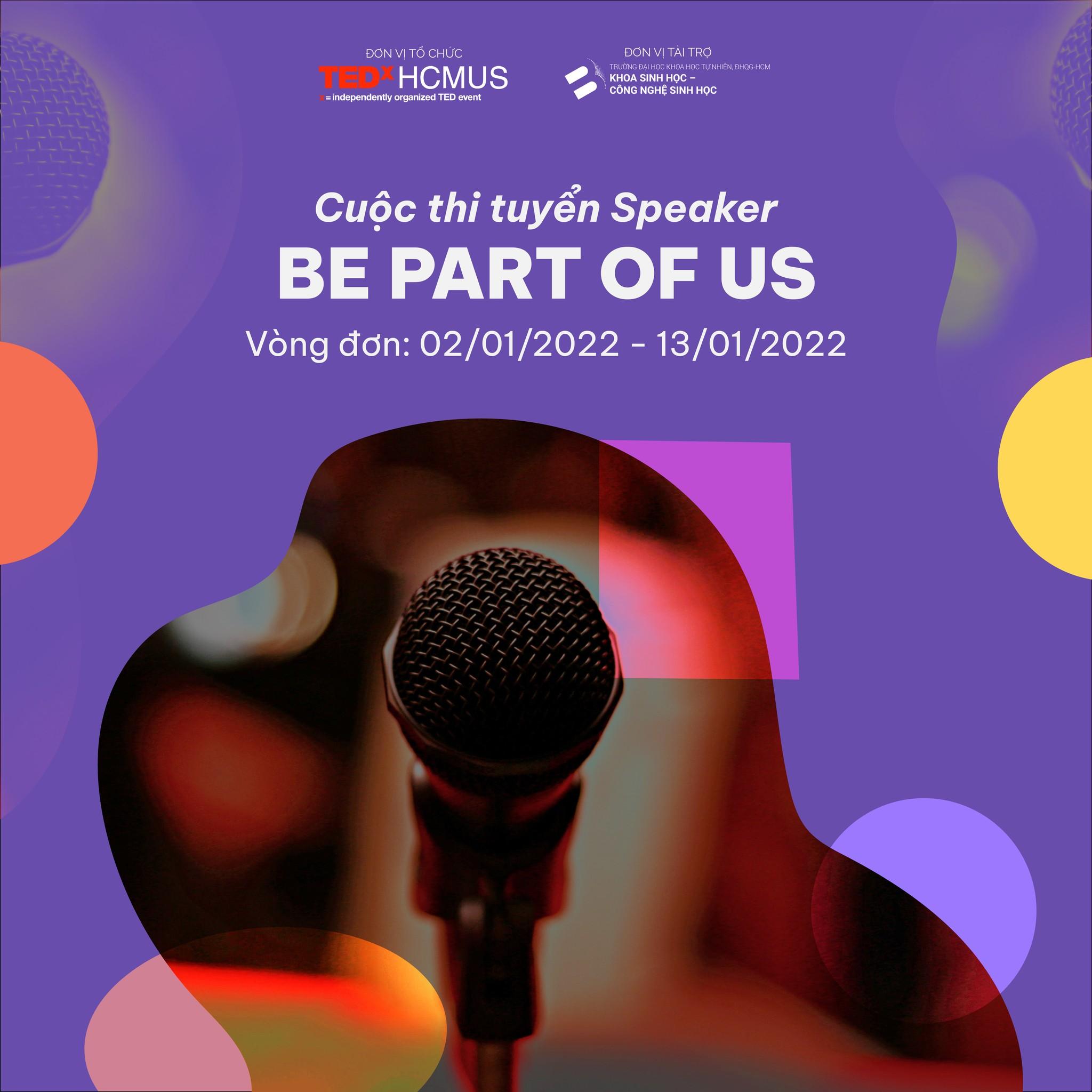 Hình ảnh của Cuộc thi tuyển Speaker - Be Part Of Us