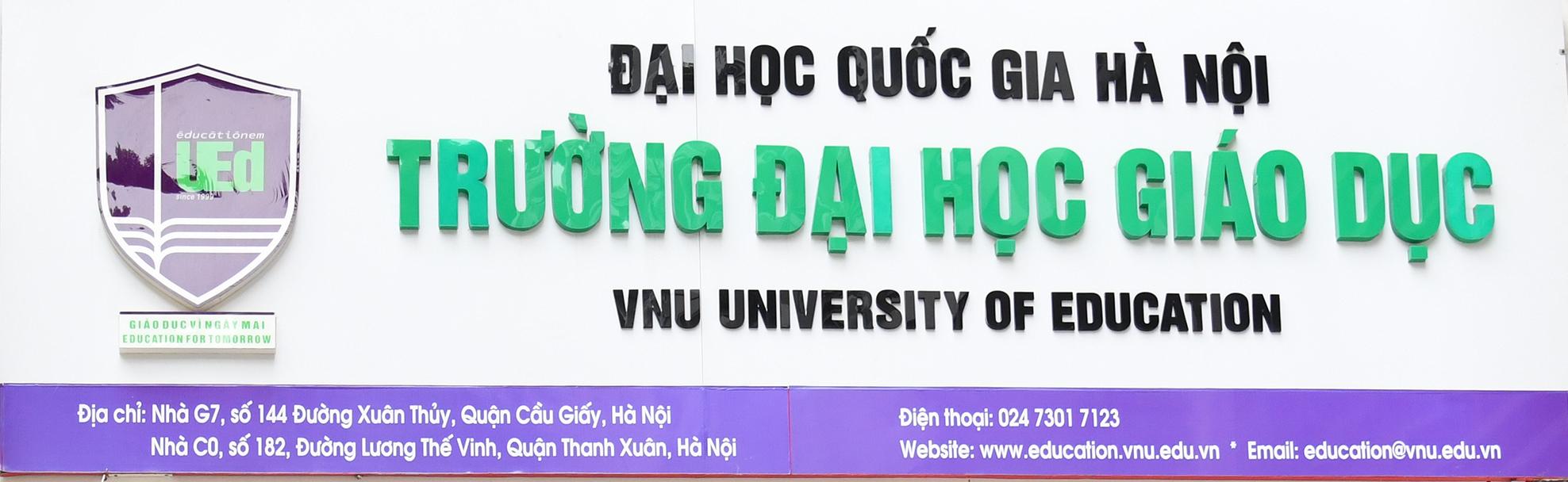 Trường Đại học Giáo dục, Đại học Quốc gia Hà Nội